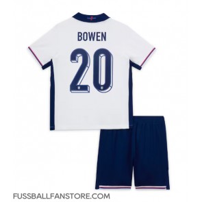 England Jarrod Bowen #20 Replik Heimtrikot Kinder EM 2024 Kurzarm (+ Kurze Hosen)